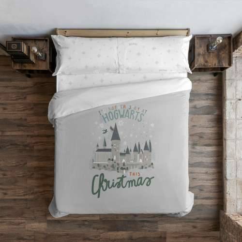 Nordijska navlaka Harry Potter Hogwarts in Christmas Pisana 175 Niti 220 x 220 cm Krevet od 135/140 Cijena