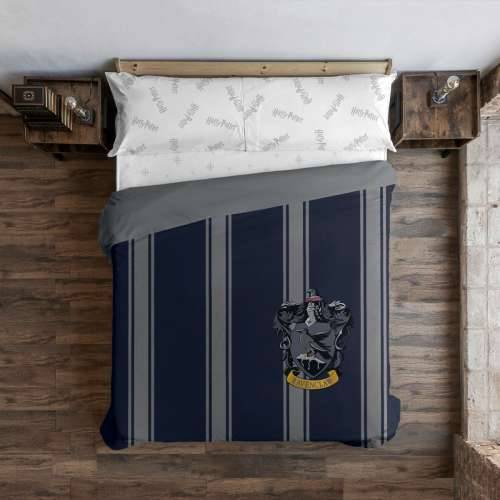 Nordijska navlaka Harry Potter Ravenclaw Pisana Mornarsko plava 175 Niti 260 x 240 cm Krevet od 180 Cijena
