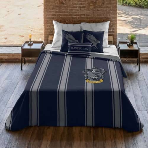 Nordijska navlaka Harry Potter Ravenclaw Pisana Mornarsko plava 175 Niti 260 x 240 cm Krevet od 180 Cijena