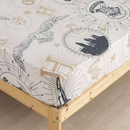Set posteljine Harry Potter Bež Pisana Krevet od 150 Cijena