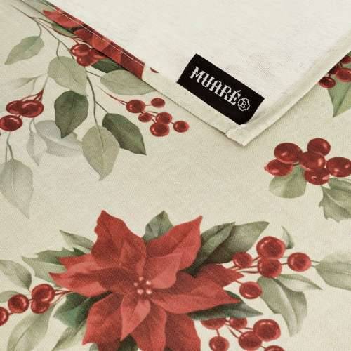Stolnjak od smole protiv mrlja Belum Christmas Crvena Zelena Lan 200 x 150 cm Cijena
