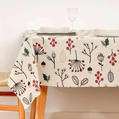 Stolnjak od smole protiv mrlja Belum Merry Christmas Pisana 150 x 150 cm Cijena