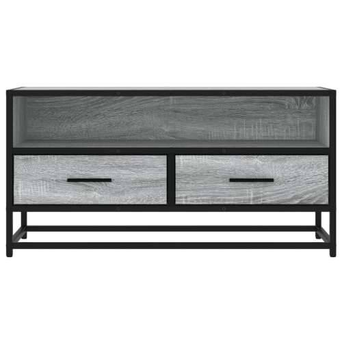 TV ormarić boja hrasta sonome 80x34,5x40 cm konstruirano drvo - Sivi hrast sonoma 1 80 cm Cijena
