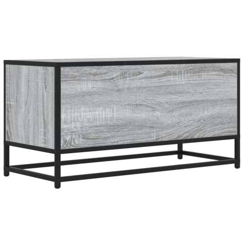 TV ormarić boja hrasta sonome 80x34,5x40 cm konstruirano drvo - Sivi hrast sonoma 1 80 cm Cijena