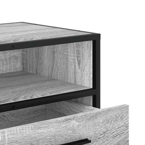 TV ormarić boja hrasta sonome 80x34,5x40 cm konstruirano drvo - Sivi hrast sonoma 1 80 cm Cijena
