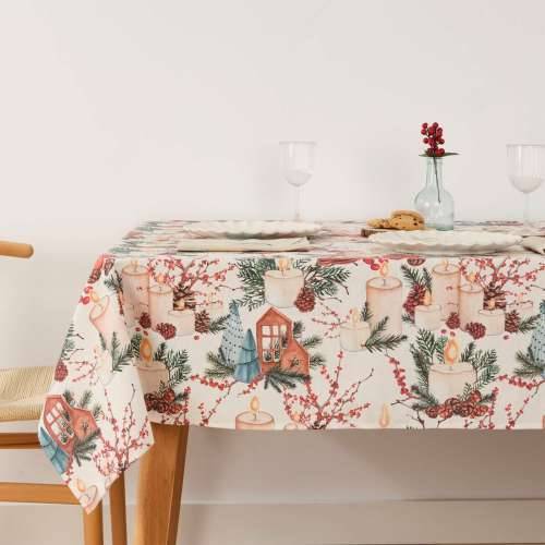 Stolnjak od smole protiv mrlja Belum Christmas Pisana 100 x 150 cm Cijena