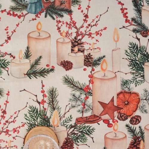 Stolnjak od smole protiv mrlja Belum Christmas Pisana 150 x 150 cm Cijena