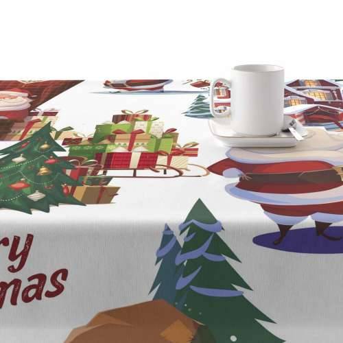Stolnjak od smole protiv mrlja Belum Papa Noel Pisana 150 x 150 cm Cijena