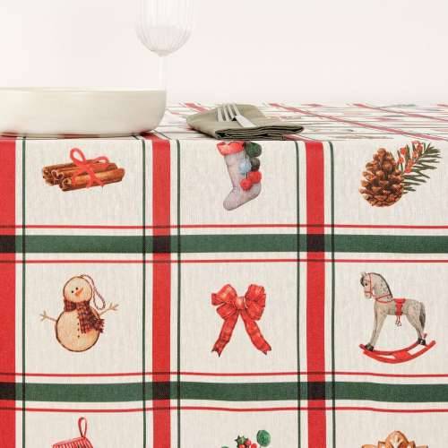 Stolnjak od smole protiv mrlja Belum Scottish Christmas Pisana 200 x 150 cm Cijena