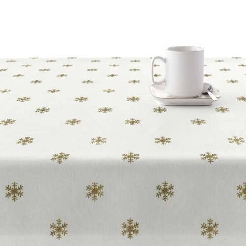 Stolnjak od smole protiv mrlja Belum Snowflakes Gold Pisana 200 x 150 cm Cijena