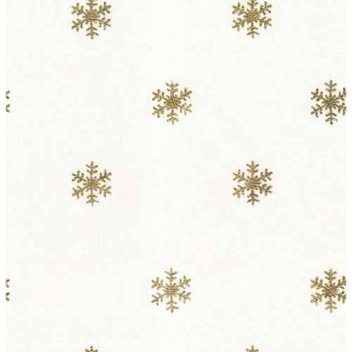 Stolnjak od smole protiv mrlja Belum Snowflakes Gold Pisana 300 x 150 cm Cijena