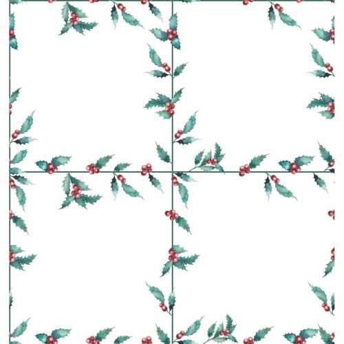 Stolnjak od smole protiv mrlja Belum White Christmas Pisana 100 x 180 cm Cijena