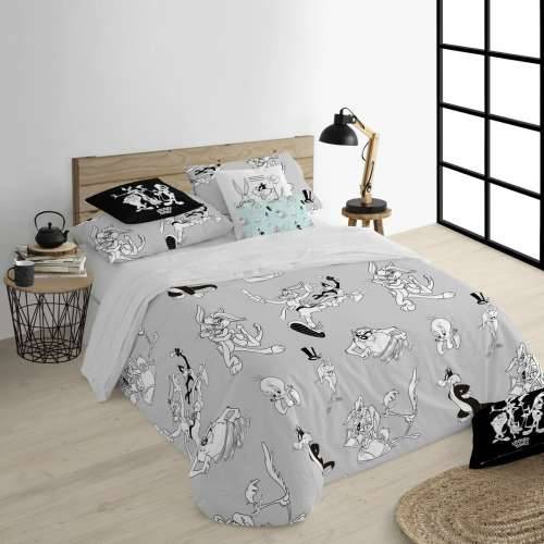 Nordijska navlaka Looney Tunes Looney BN Bijela black 175 Niti 220 x 220 cm Cijena