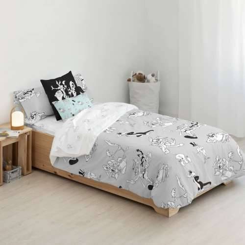 Nordijska navlaka Looney Tunes Looney BN Bijela black 175 Niti 220 x 220 cm Cijena