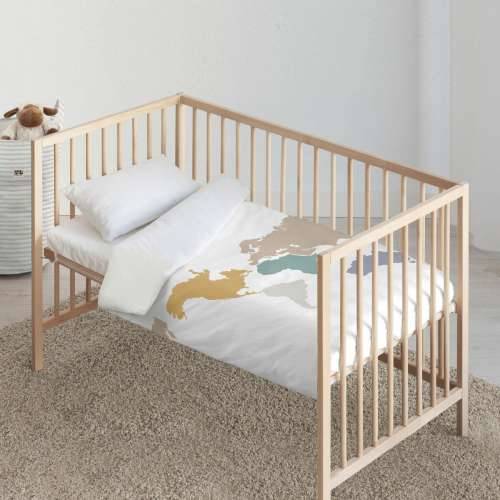 Set pokrivača za poplun Kids&Cotton Maui Big Bijela 100 x 120 cm Cijena