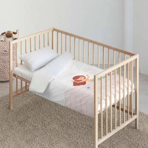 Set pokrivača za poplun Kids&Cotton Mosi Big Roza 100 x 120 cm Cijena