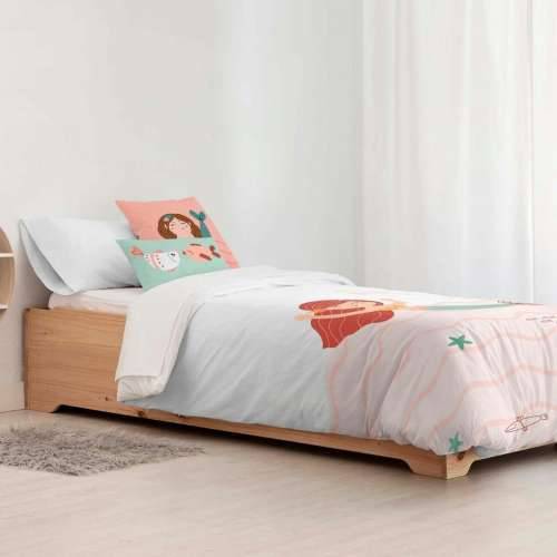 Nordijska navlaka Kids&Cotton Mosi Big Roza 155 x 220 cm Cijena