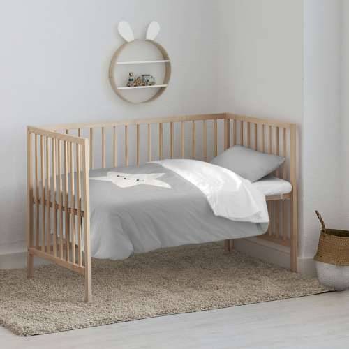 Set pokrivača za poplun Kids&Cotton Nadir Siva 115 x 145 cm Cijena