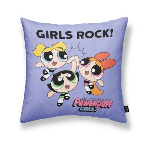 Jastučnica Powerpuff Girls Girls Rock A Pisana Lila 45 x 45 cm Cijena