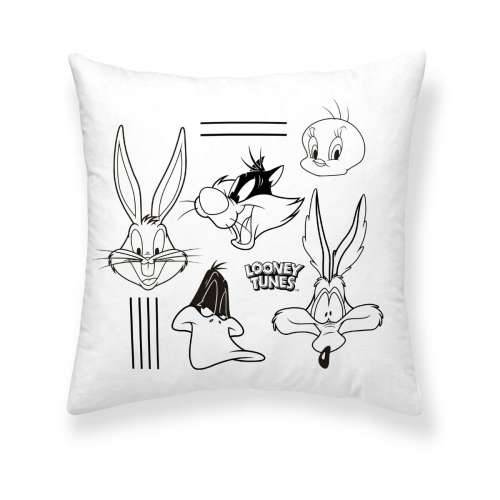 Jastučnica Looney Tunes Looney B&w B Bijela Pisana 45 x 45 cm Cijena