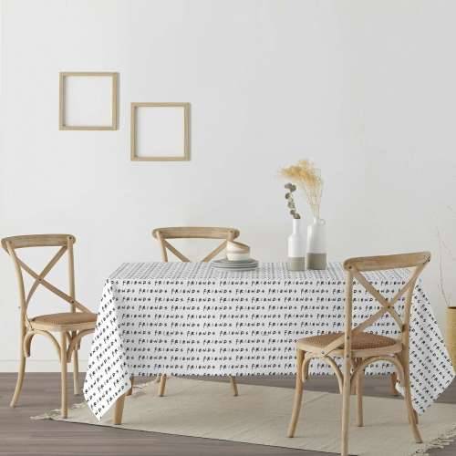 Stolnjak protiv mrlja Belum Friends White Pisana 300 x 150 cm Cijena