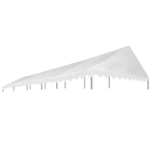 Krov za šator za zabave 5 x 10 m bijeli 450 g/m² Cijena