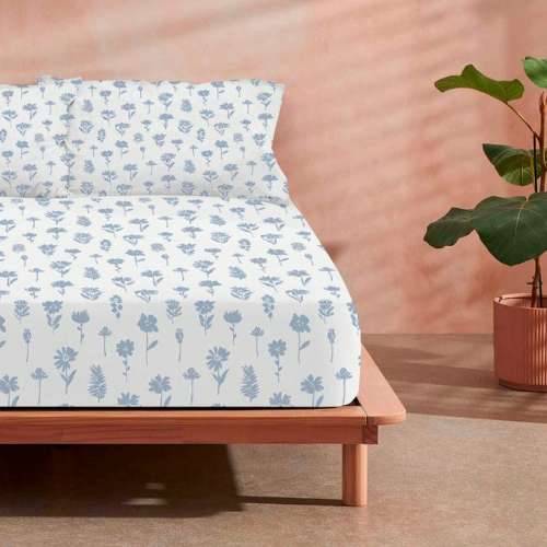 Podesiva plahta Decolores Arona Pisana Krevet od 160 Cijena