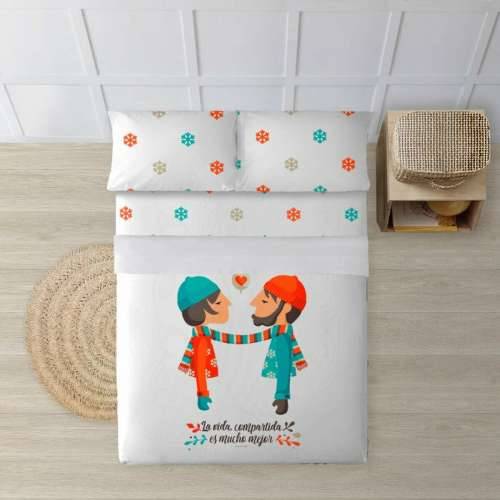 Set posteljine Decolores Scarf Pisana Cijena