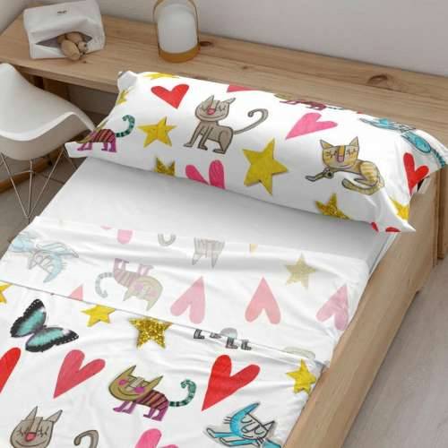 Set posteljine Decolores Gatets de Anna Llenas Pisana Cijena
