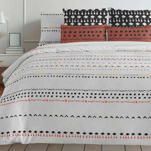Nordijska navlaka Decolores Kiel Pisana 175 Niti 240 x 220 cm Usko grlo Cijena