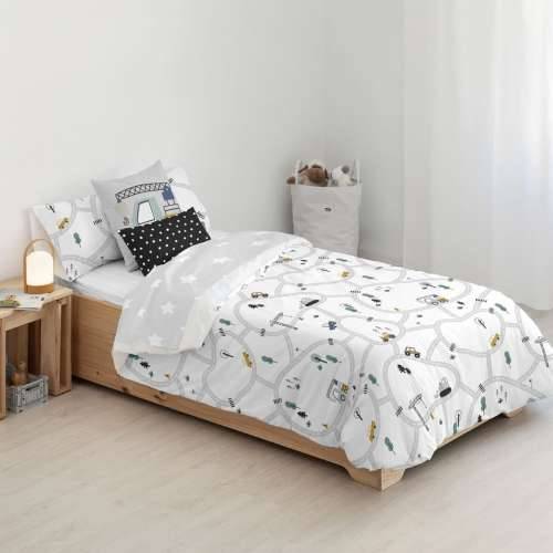 Nordijska navlaka Kids&Cotton Brail Bijela 180 x 220 cm Cijena