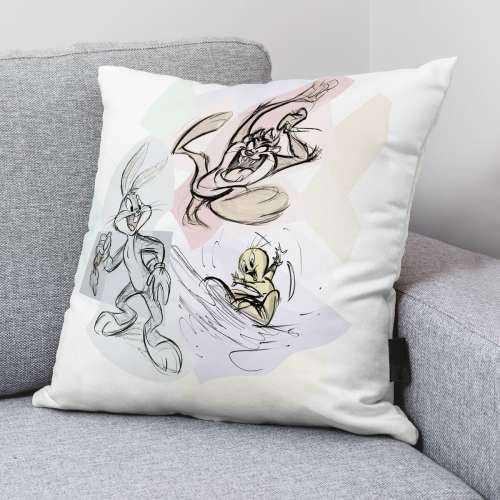 Jastučnica Looney Tunes Sketch B Pisana 45 x 45 cm Cijena