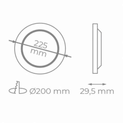 LED žarulja Iglux IG-54-18W-F 18 W Cijena