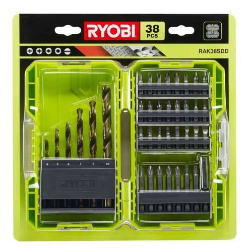 Set svrdla i vrhova Ryobi 5132003303 38 Dijelovi Cijena