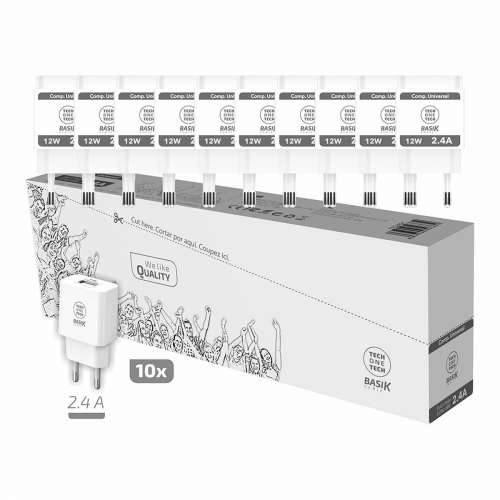 Zidni punjač Tech One Tech TEC2954 USB-A Cijena