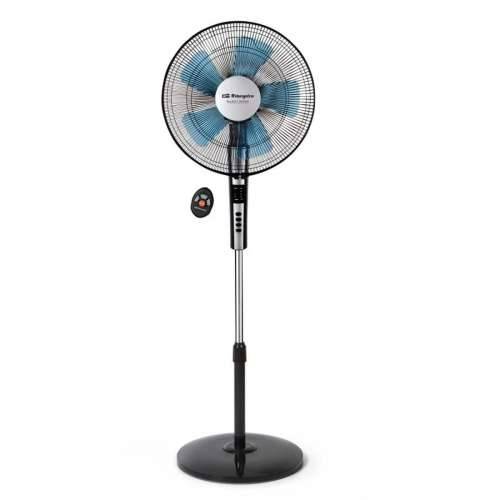 Podni Ventilator s Daljinskim Upravljačem Orbegozo SF 0640 65 W Crna Cijena