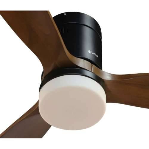 Stropni Ventilator sa Svjetlom Grunkel SKYWIND-52WN Crna Cijena