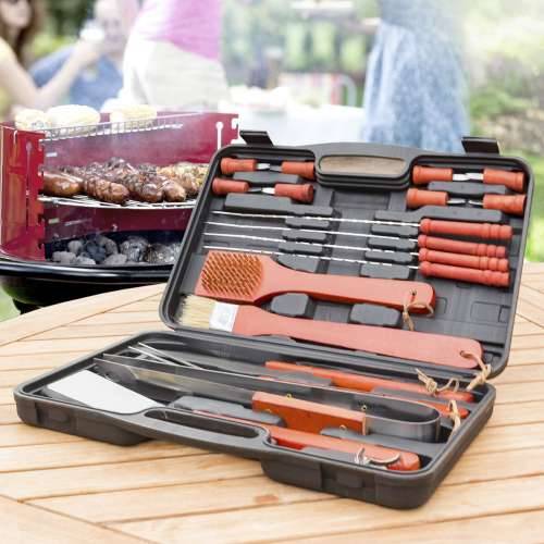 Pribor za Roštilj Barbecase InnovaGoods 18 Dijelovi Cijena