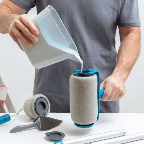 Set Punjivih Valjaka za Ličenje Protiv Kapanja Roll’n'paint InnovaGoods 5 Dijelovi Cijena