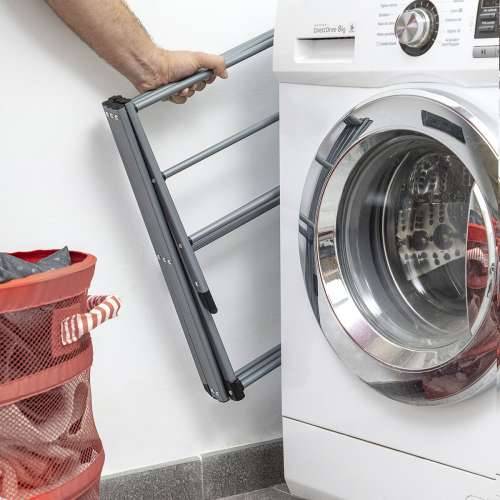 Sklopivi i produživi metalni stalak za sušenje odjeće s 3 razine Cloxy InnovaGoods 11 Bars Cijena