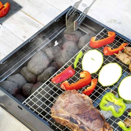 Prijenosni sklopivi roštilj na drveni ugljen BearBQ InnovaGoods Cijena