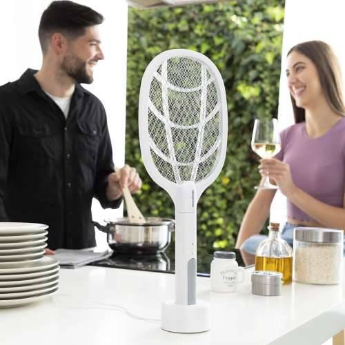 Punjivi reket za ubijanje insekata s UV svjetlom 2 u 1 KL Rak InnovaGoods Cijena