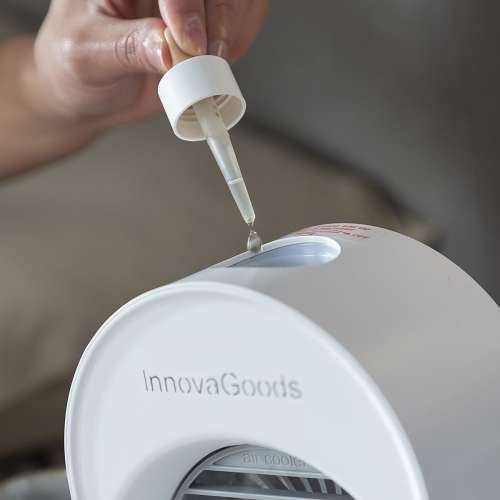 Mini ultrazvučni rashlađivač i ovlaživač zraka s LED svjetlom Koolizer InnovaGoods Cijena