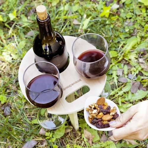 Sklopivi i prijenosni vanjski vinski stol Winnek InnovaGoods Cijena
