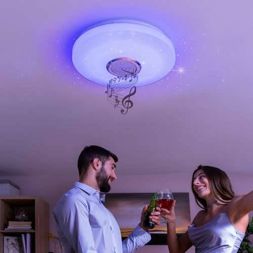 Stropna LED Svjetiljka sa Zvučnikom Lumavox InnovaGoods Cijena