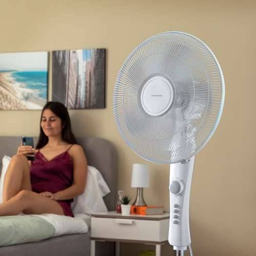Podni Ventilator InnovaGoods Freshinn Bijela 45 W Cijena