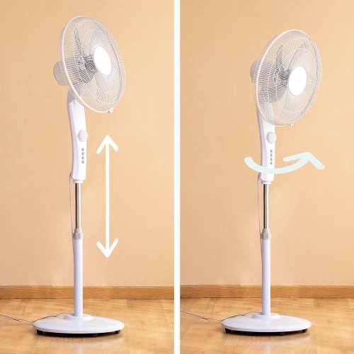 Podni Ventilator InnovaGoods Freshinn Bijela 45 W Cijena