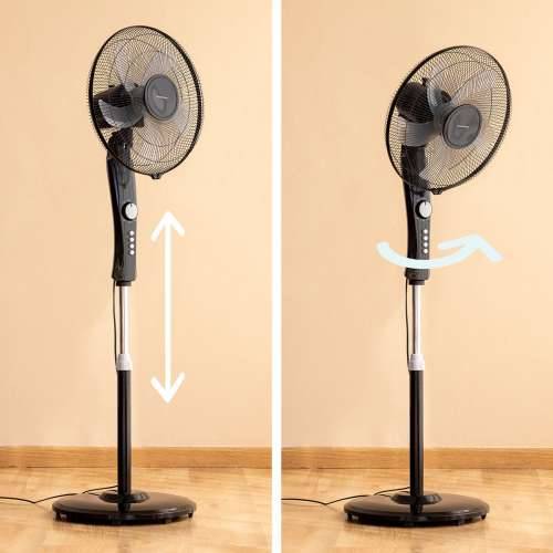 Podni Ventilator InnovaGoods Breezinn Crna 45 W Cijena