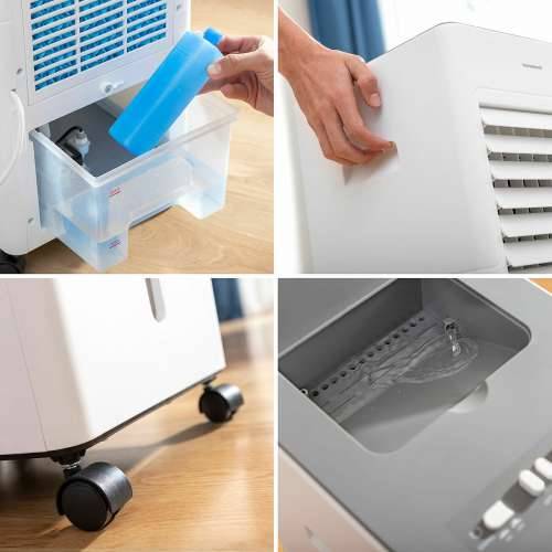 Prijenosni Višenamjenski Klima-uređaj s Isparavanjem Airvecove InnovaGoods 5 L 65 W Cijena