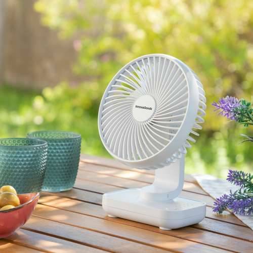 Punjivi Ventilator za Pisaći Stol Fanrec InnovaGoods Ø5,4’’ 3600 mAh / 13,3 W Cijena